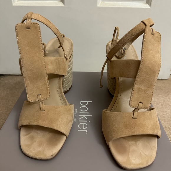 Botkier Alexia Suede Ankle Tie Sandals - Picture 6 of 9